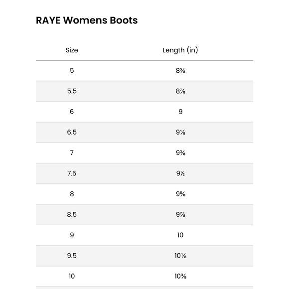 Raye Elo x Revolve Black Leather Boots Clear Heel size 9 - Picture 3 of 15